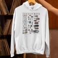 昆虫コレクション種ヴィンテージバグチャート昆虫学 Hoodie