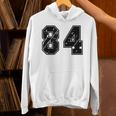 背番号 84 チーム短大スポーツ背番号付きユニフォーム パーカー