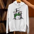 面白い猫 ドラム 猫 ドラマー 面白い ドラム 猫 Hoodie