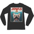 Tan Frenchie Jowls Fawn French Bulldog Mom Top Dad Unisex Long Sleeve T-Shirt