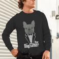 The Dogfather French Bulldog Dad Frenchie Papa T-Shirt Unisex Long Sleeve T-Shirt