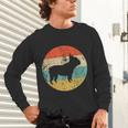 French Bulldog Retro Dog Unisex Long Sleeve T-Shirt