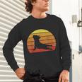 Retro Vintage French Bulldog Shirt Yoga French Bulldog Unisex Long Sleeve T-Shirt