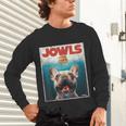 Tan Frenchie Jowls Fawn French Bulldog Mom Top Dad Unisex Long Sleeve T-Shirt