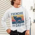 Vintage Frenchie Dad French Bulldog Unisex Long Sleeve T-Shirt