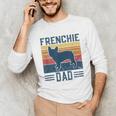 Vintage Frenchie Dad French Bulldog Unisex Long Sleeve T-Shirt