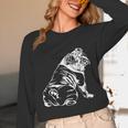 English Bulldog Dog Hund Gift Unisex Long Sleeve T-Shirt