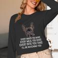 Every Snack You Make French Bulldog Mom And Frenchie Dad Unisex Long Sleeve T-Shirt