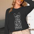 French Bulldog For Lover Happy Fathers Day Frenchie Dad Unisex Long Sleeve T-Shirt