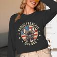 For French Bulldog Lovers Men Proud Frenchie Dog Dad Unisex Long Sleeve T-Shirt