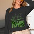 French Bulldog Rolling Fatties Dog Lover Puppy Owner Unisex Long Sleeve T-Shirt
