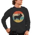 French Bulldog Retro Dog Men's Long Sleeve T-Shirt