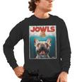 Tan Frenchie Jowls Fawn French Bulldog Mom Top Dad Men's Long Sleeve T-Shirt
