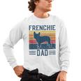 Vintage Frenchie Dad French Bulldog Men's Long Sleeve T-Shirt