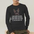 Every Snack You Make French Bulldog Mom And Frenchie Dad Men's Long Sleeve T-Shirt