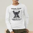 Personal Stalker French Bulldog Men's Long Sleeve T-Shirt