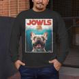 Tan Frenchie Jowls Fawn French Bulldog Mom Top Dad Men's Long Sleeve T-Shirt