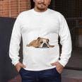 English Bulldog Apparel Bulldog Mom Life Is Ruff Men's Long Sleeve T-Shirt