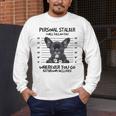 Personal Stalker French Bulldog Men's Long Sleeve T-Shirt