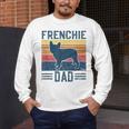 Vintage Frenchie Dad French Bulldog Men's Long Sleeve T-Shirt