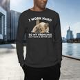 Frenchie Better Life French Bulldog Dog Lover Men's Long Sleeve T-Shirt