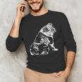 English Bulldog Dog Hund Gift Men's Long Sleeve T-Shirt