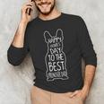 French Bulldog For Lover Happy Fathers Day Frenchie Dad Men's Long Sleeve T-Shirt