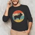 French Bulldog Retro Dog Men's Long Sleeve T-Shirt