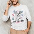 French Bulldog Mama Frenchie Dog Mom Men's Long Sleeve T-Shirt