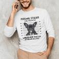 Personal Stalker French Bulldog Men's Long Sleeve T-Shirt
