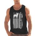 French Bulldog American Flag Frenchie Dog Men Tank Top