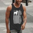 French Bulldog American Flag Frenchie Dog Men Tank Top
