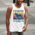 Vintage Frenchie Dad French Bulldog Men Tank Top