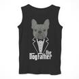 The Dogfather French Bulldog Dad Frenchie Papa T-Shirt Men Tank Top