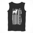 French Bulldog American Flag Frenchie Dog Men Tank Top