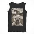 French Bulldog And UFO UFO And French Bulldog Selfie Men Tank Top