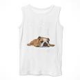 English Bulldog Apparel Bulldog Mom Life Is Ruff Men Tank Top