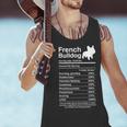 French Bulldog Facts Nutrition Frenchie Lover Men Tank Top