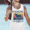 Vintage Frenchie Dad French Bulldog Men Tank Top