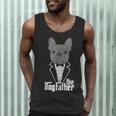 The Dogfather French Bulldog Dad Frenchie Papa T-Shirt Men Tank Top
