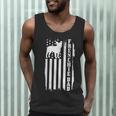 French Bulldog American Flag Frenchie Dog Men Tank Top