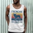 Vintage Frenchie Dad French Bulldog Men Tank Top