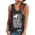 French Bulldog American Flag Frenchie Dog Flowy Tank