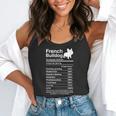 French Bulldog Facts Nutrition Frenchie Lover Flowy Tank