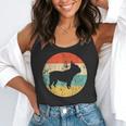 French Bulldog Retro Dog Flowy Tank
