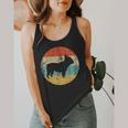 French Bulldog Retro Dog Flowy Tank