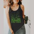 French Bulldog Rolling Fatties Dog Lover Puppy Owner Flowy Tank