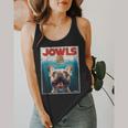 Tan Frenchie Jowls Fawn French Bulldog Mom Top Dad Flowy Tank