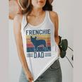 Vintage Frenchie Dad French Bulldog Flowy Tank
