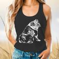 English Bulldog Dog Hund Gift Flowy Tank